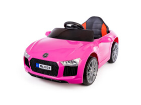Mamido Mamido Elektrické autíčko Fast Wing eko-koža ružové