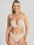 Vystužená podprsenka Cleo Faith Moulded Strapless latte 10660 80F