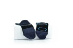 Little Shoes Ponožky šport hexagon kids bf black turquoise, 2 páry Veľkosť ponožiek: 35-38 EU EUR