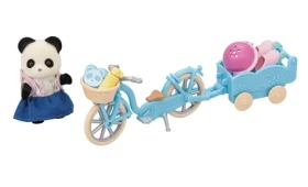 Sylvanian Families: Panda a cyklo-korčuliarsky set