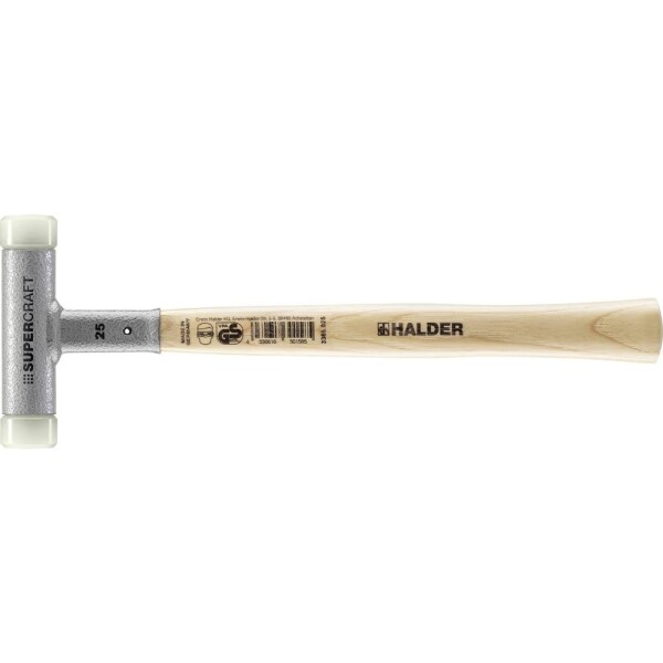 Halder SUPERCRAFT 3366.025 palička s ergonomickou rukoväťou, tvrdé, bez spätného rázu 325 g 305 mm; 3366.025