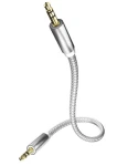 In-akustik Premium Audio kábel 1.5m / 3.5mm jack (M) - 3.5mm Jack (M) (04101015)