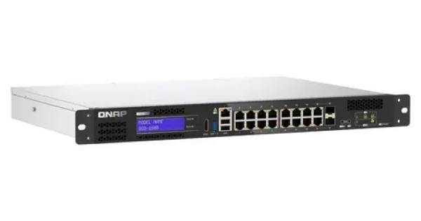 QNAP QGD-1600-4G / Switch / 10/100/1000Mbps / 14x GLAN / 2x combo SFP+ RJ-45 (QGD-1600-4G)