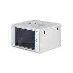 Digitus Dynamic šedá / Nástenný rozvádzač / 19" / 7U / 385x600x600 mm / sklenené dvere / aktívne chladenie (DN-37102)