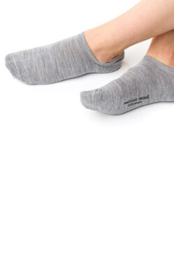Dámske ponožky MERINO WOOL 130 šedá 38-40