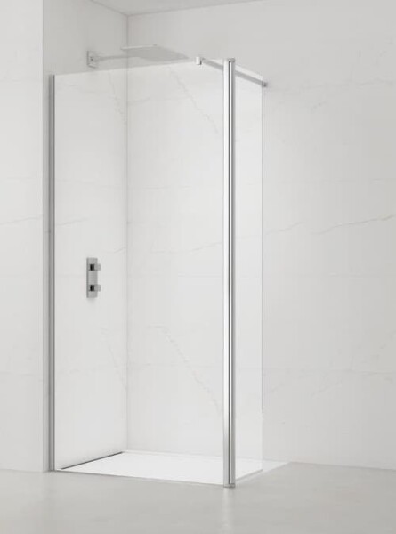 Sprchová zástena SAT Walk-in 60 cm SATBWI60PRROZ SATBWI60PRROZ