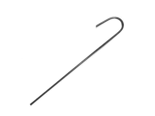 Oceľový upevňovací kolík – Geopin Steel J - drôt ø 3 mm, dĺžka 20 cm, 100 kolíkov v balení