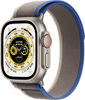 Apple Watch Ultra GPS + Cellular, 49mm titánové puzdro - modro-šedý trailový ťah