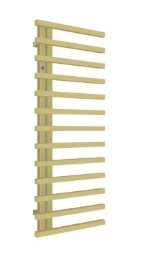 HOPA - Kúpeľňový radiátor DARVEL zlatá farba - Farba radiátora - Zlatá, Rozmer radiátora - 600 × 1230 mm, výkon 578 W, Typ pripojenia - Spodný 50 mm RADDAV601284