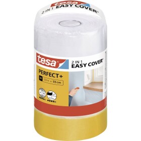 Tesa Easy Cover Perfect+ 56593-00000-00 krycia fólia žltá, priehľadná (d x š) 33 m x 550 mm 1 sada; 56593-00000-00