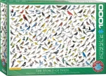 EUROGRAPHICS Puzzle Svet vtákov
