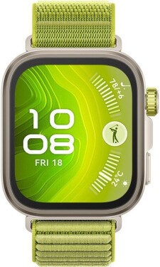 Huawei Watch Fit 4 Pro Zelene,titanove telo (Seiya-B29W)