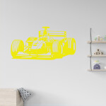 Veselá Stena Samolepka Formula Farba: béžová, Veľkosť: 80 x 50 cm