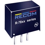 RECOM R-782.5-1.0 DC / DC menič napätia 2.50 V 1 A 2.5 W; R-782.5-1.0