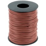 Econ connect KL014BR100 opletenie / lanko, 1 x 0.14 mm², hnedá, 100 m; KL014BR100
