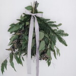 Bella Rose Zamatová stuha 3 cm – šedá (9 m)