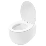 REA - Závesná WC misa vrátane sedátka Lars REA-C9500