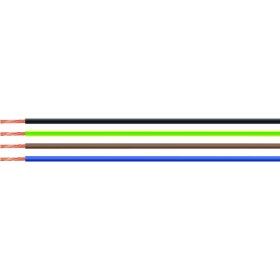 HELU 26590-1000 jeden drôt, H05V-K, 1 x 0.50 mm², čierna, 1000 m; 26590-1000