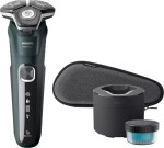 Philips Shaver series 5000 S5884/50 čierno-zelená / pánsky holiaci strojček Wet Dry / 60 min prevádzka / 360° / dopredaj (S5884/50)