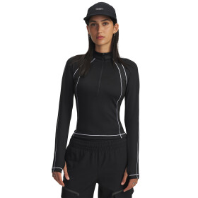 Mikina Under Armour Coldgear Textured 1/2 Zip Black M
