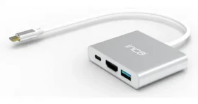 INCA ITPC-04T / Adaptér USB-C / HDMI 4K 30Hz / Thunderbolt 3 / USB-A / PD 100W (ITPC-04T)