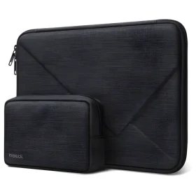 Inateck LB01007-13 čierna / Taška na notebook / 13 "/ EVA škrupina / vrecko na príslušenstvo (YB01007-13_BLACK GRAY)