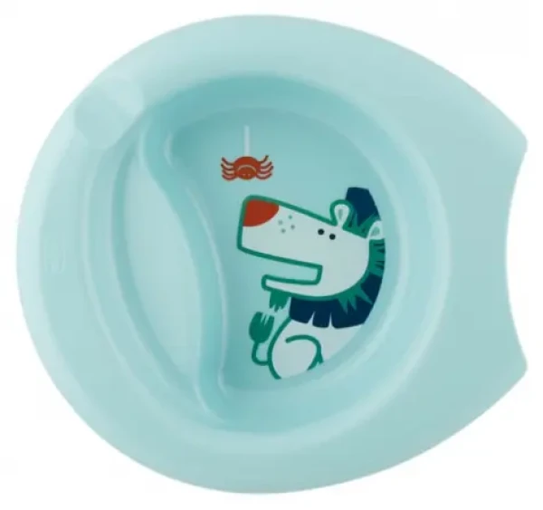 Chicco Tanier Easy Feeding modrá / od 6 mesiacov (8058664086559)