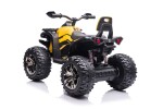 Mamido Detská elektrická štvorkolka ATV Power 4x4 žltá