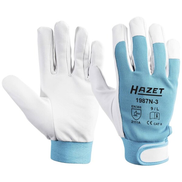 Hazet 1987N-3 1987N-3 pracovné rukavice Veľkosť rukavíc: L 1 ks; 1987N-3