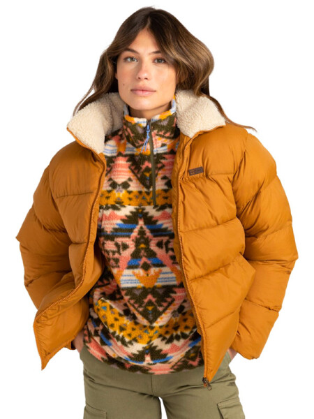 Billabong JANUARY PUFFA INCA GOLD zimná dámska bunda - XS