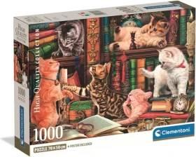 Clementoni Puzzle Zvedavé fúzy