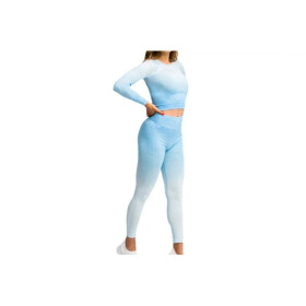 Gymnastické legínyHero Legíny Ombre W LEG-BABYBLUE M