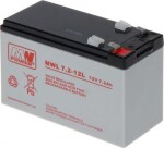 MW Power akumulátor 12V/7.2AH-MWL