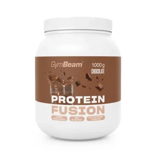 Proteín Fusion - GymBeam (čokoláda, 1000 g) (118369-1-1000g-chocolate)