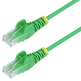 StarTech CAT6 Slim zelená / Síťový kabel / 2,5 m / RJ-45 / PoE (N6PAT250CMGNS)