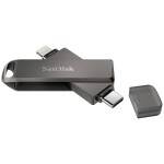 SanDisk iXpand® Luxe USB flash disk 256 GB čierna SDIX70N-256G-GN6NE Lightning konektor Apple, USB-C® USB 3.1 (1. generá