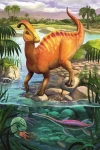 Trefl - Puzzle - Úžasní dinosaury: Parasaurolophus