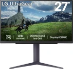 27" LG UltraGear 27GS85QX-B čierna / IPS / 2560 × 1440 / 16:9 / 1000:1 / 400cd-m2 / HDMI DP / VESA (27GS85QX-B.AEU)