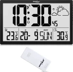 GreenBlue GB218 / Nástenné hodiny LCD / Teplota a dátum / Veľký formát (GB218)
