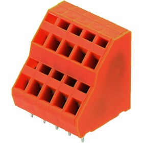 Weidmüller 1782520000 dvojradový svorka 1.5 mm² Pólov 30 oranžová 10 ks; 1782520000