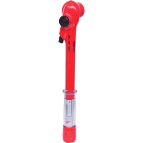 1/2" momentový kľúč s ochrannou izoláciou a obojstrannou račňovou hlavou, 5-50Nm KS Tools 117.1300; 117.1300