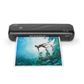 Nedis Laminátor čierna / Horúci / A4 / 230 mm/min / Automatické vypnutie / Sieťové napájanie (LAMI112BK4)