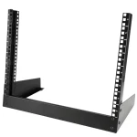 StarTech Otvorený rack 8U čierny / Otvorený rack / 19" / max. nosnosť 50 kg / oceľ (RK8OD)
