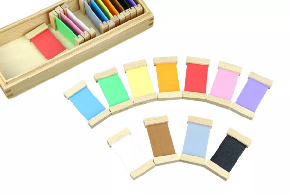 Moyo Montessori Moyo Montessori Farebné doštičky 2 - Rozšírená sada