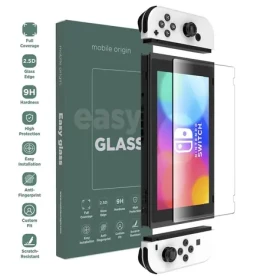 Mobile Origin EasyGlass ochranné sklo pre Nintendo Switch - OLED (FRL-EG-NSOLED)