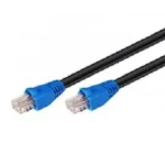 MicroConnect CAT6 U/UTP OUTDOOR 15m čierna / PVC (B-UTP615SOUT)