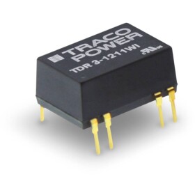 TracoPower TDR 3-2411WI DC / DC menič napätia, DPS 24 V/DC 5 V/DC 600 mA 3 W Počet výstupov: 1 x; TDR 3-2411WI