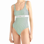 Dámske jednodielne plavky UW0UW04564-0K6 - Tommy Hilfiger S