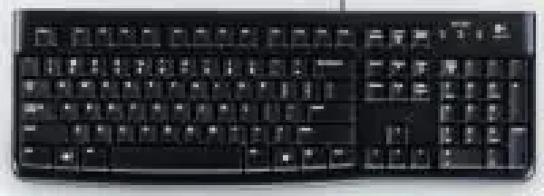 Logitech K120 čierna / Klávesnica / USB / Italian layout (920-002492)