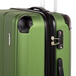 Sada cestovných kufrov Travelite City 4w S,M,L Green – súprava 3 kufrov